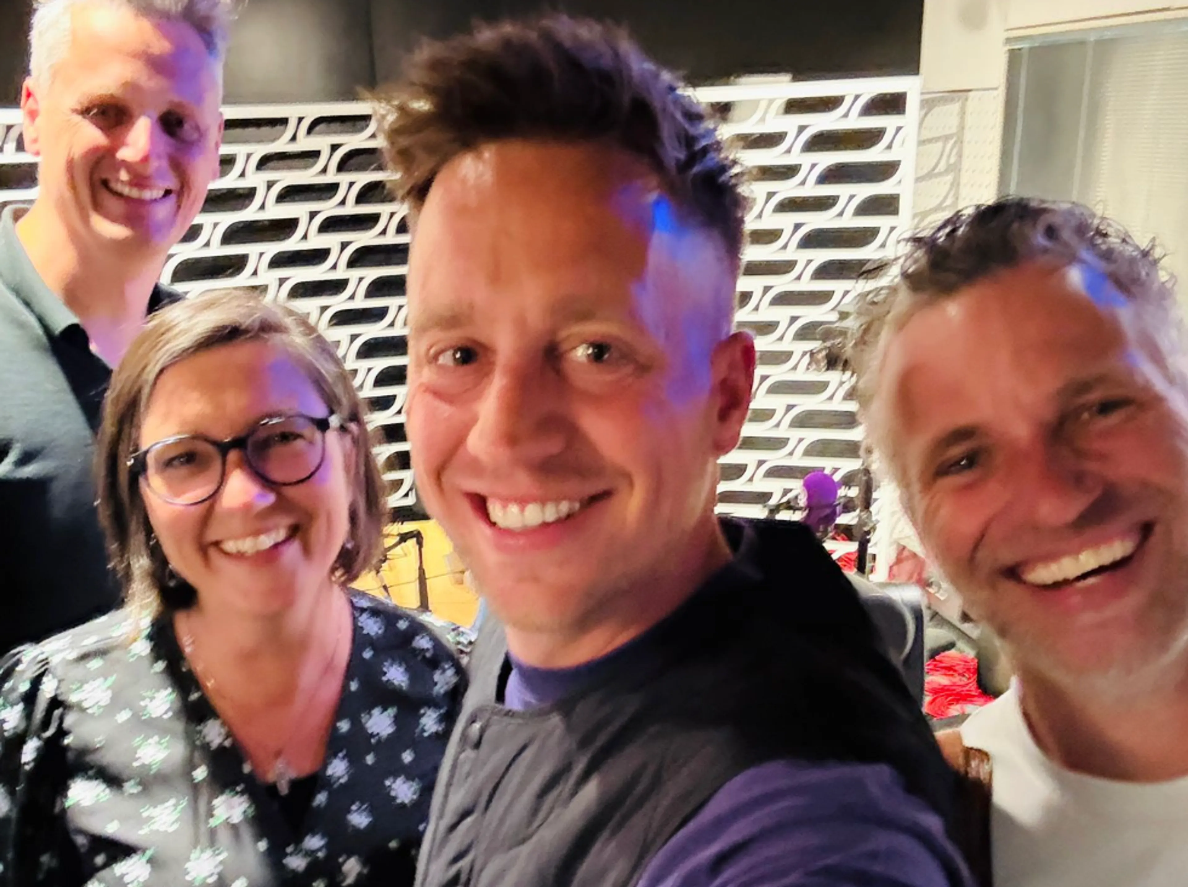 V.l.n.r.: Daan Molenaar, Corina Nagel, Chris Segers en Jurrien ten Brinke