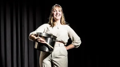 Miriam Groot werd in 2021 wereldkampioen haverpap maken: 'Het geheim? Een snuf zout'