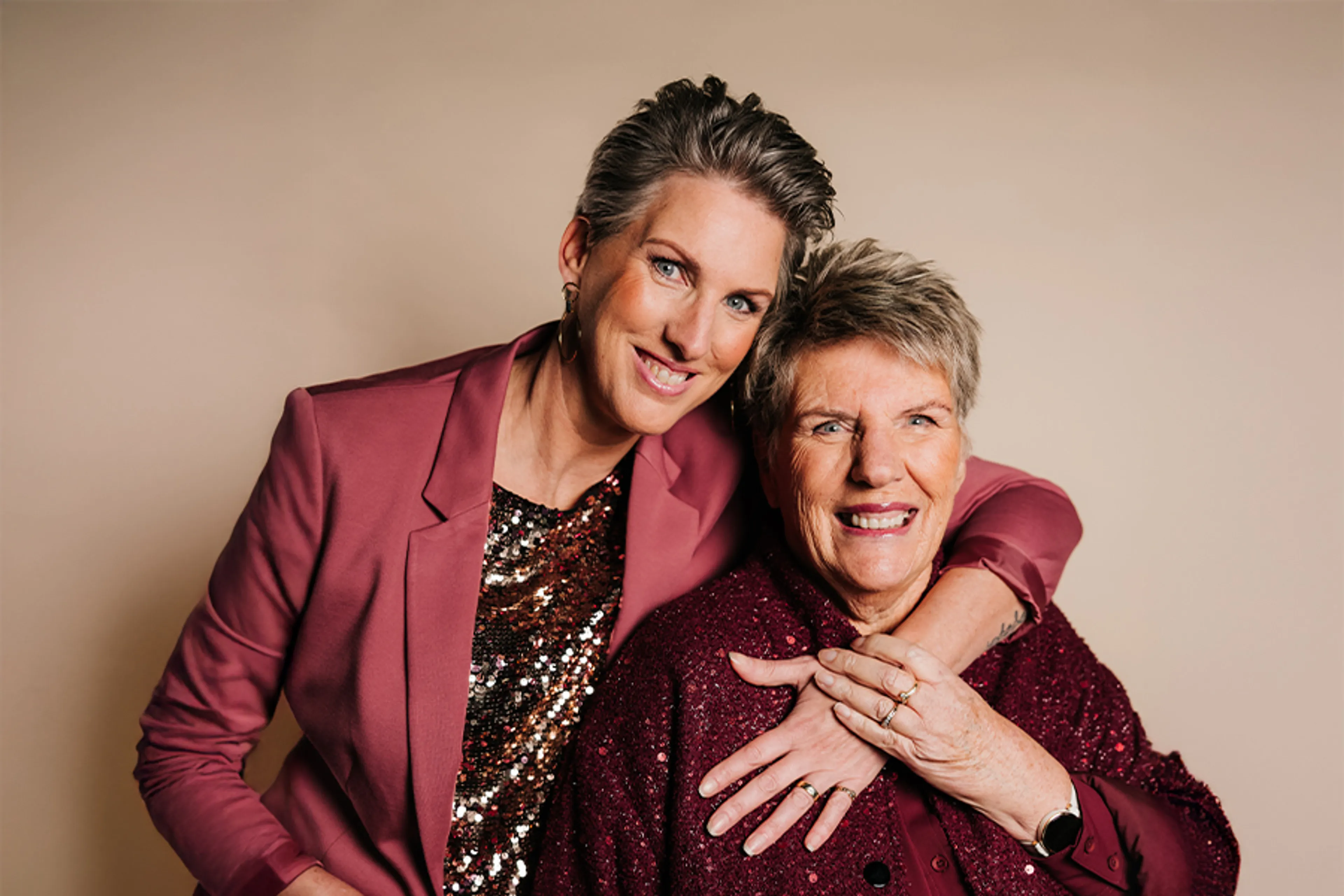 Moeder Lia en dochter Linda