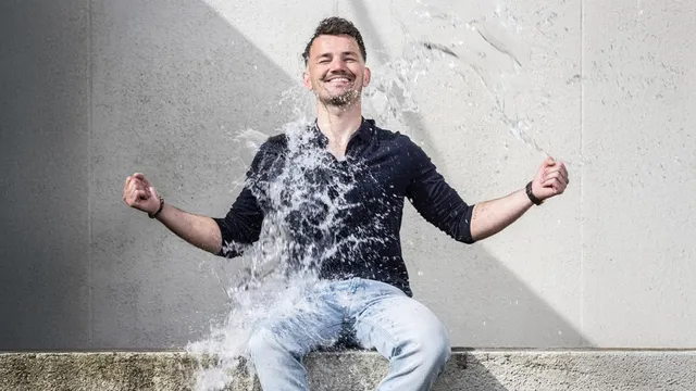 Jari Bellaard liet zich dopen.