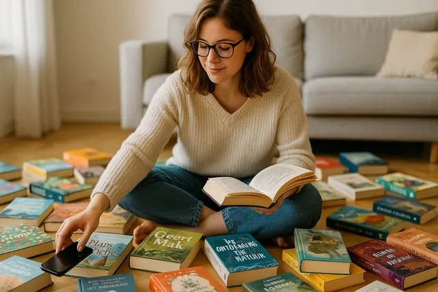 Van schermtijd naar leestijd: tips om meer boeken te lezen.