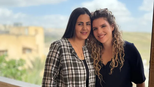 Rachel Rosier met Rachel op de Westbank.