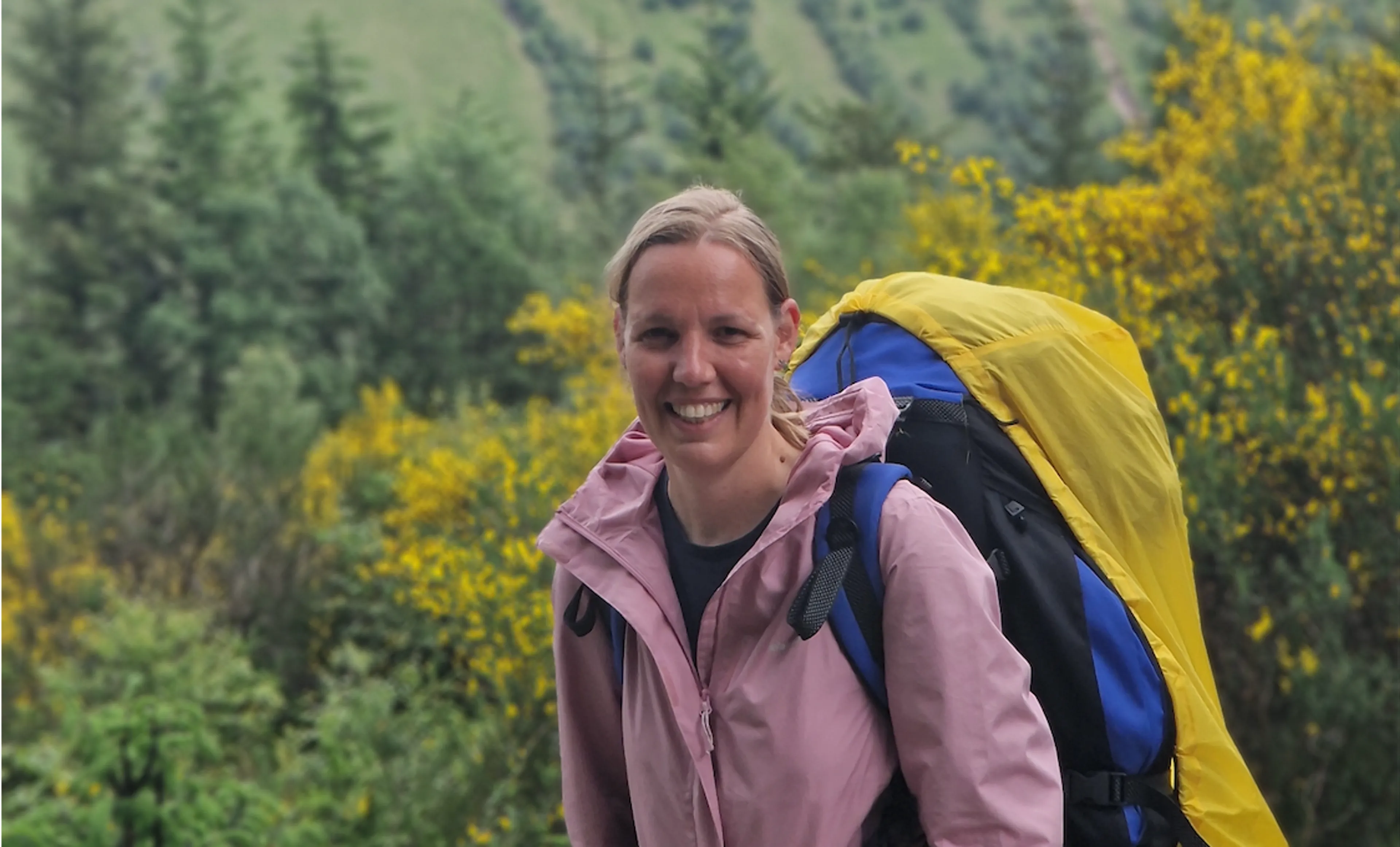 Marieke Pluim in Schotland