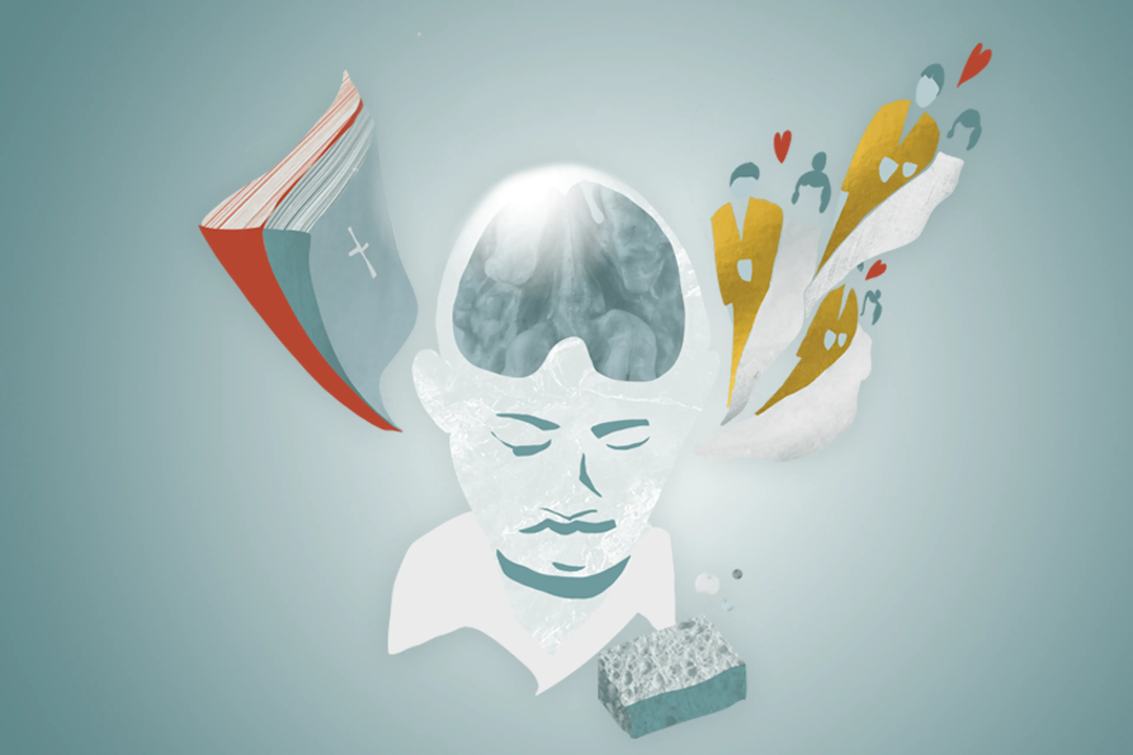 Illustratie bij de Moonies