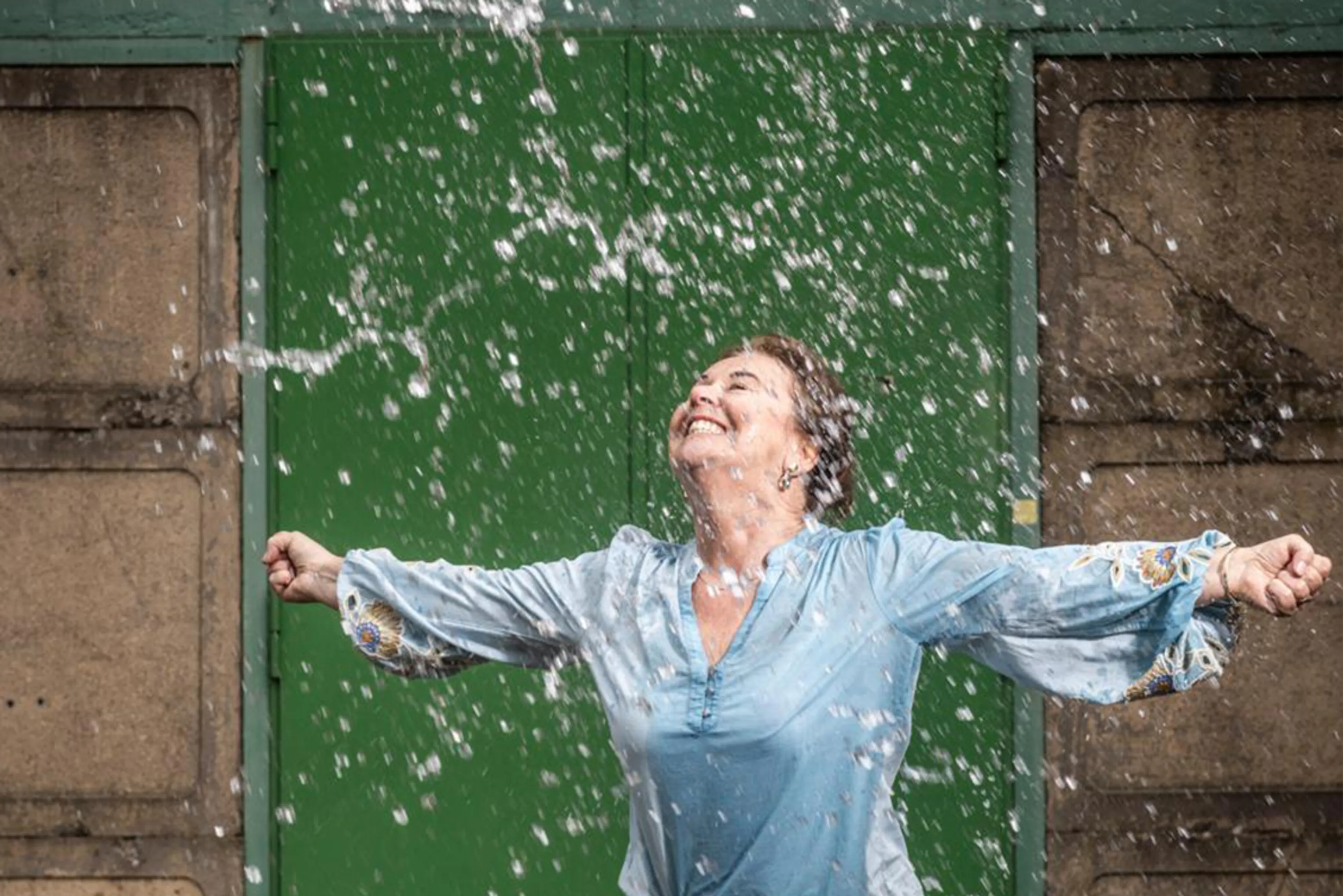 Marjan dopen met Pasen