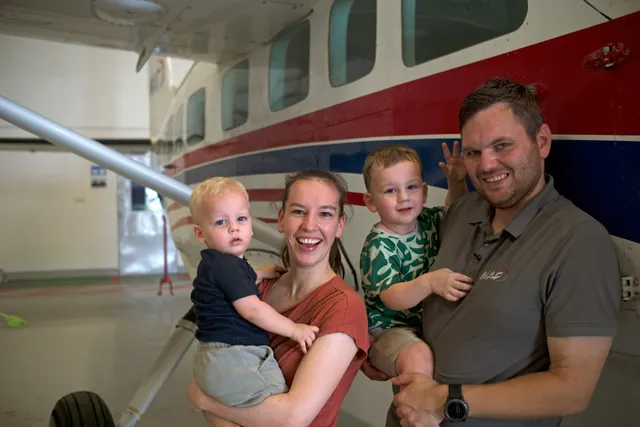 Joost en Anke Gerritsen, MAF.