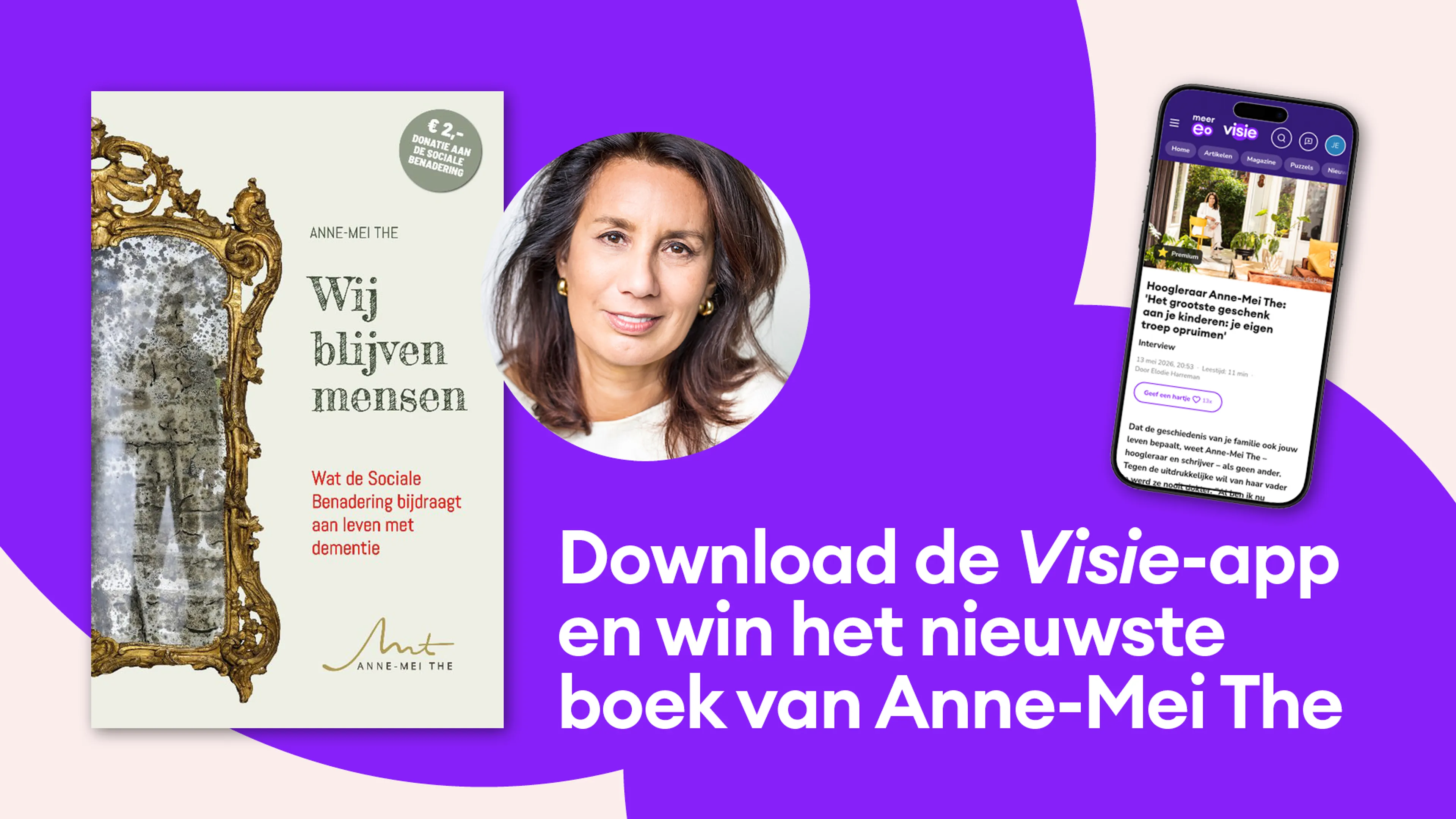 Maak kans op het nieuwste boek van Anne-Mei The