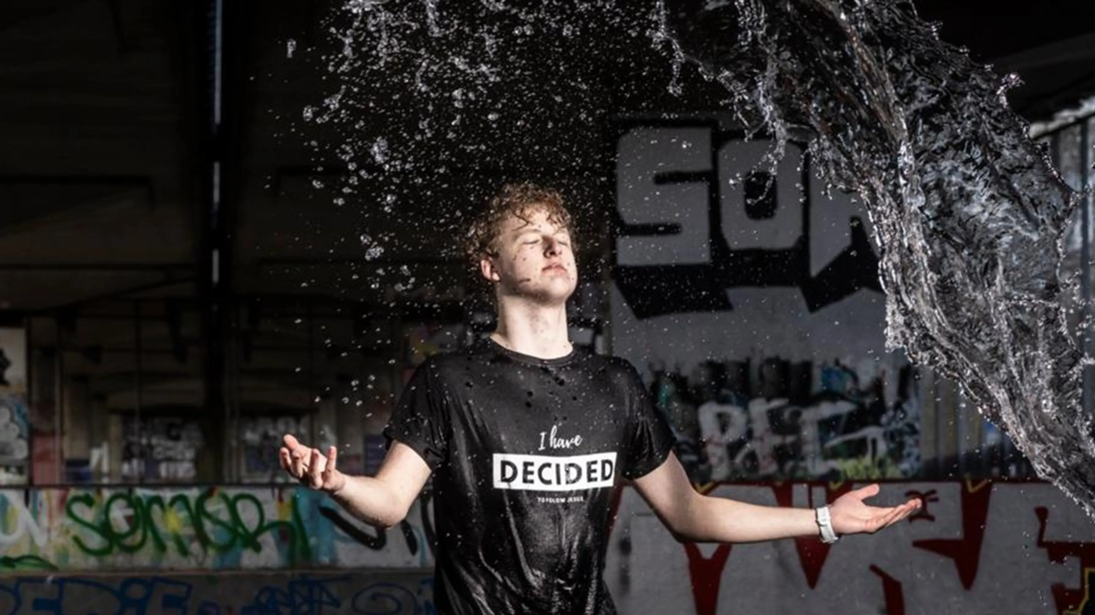 Daan van den Dongen (17) liet zich vorig jaar dopen en deelt zijn getuigenis