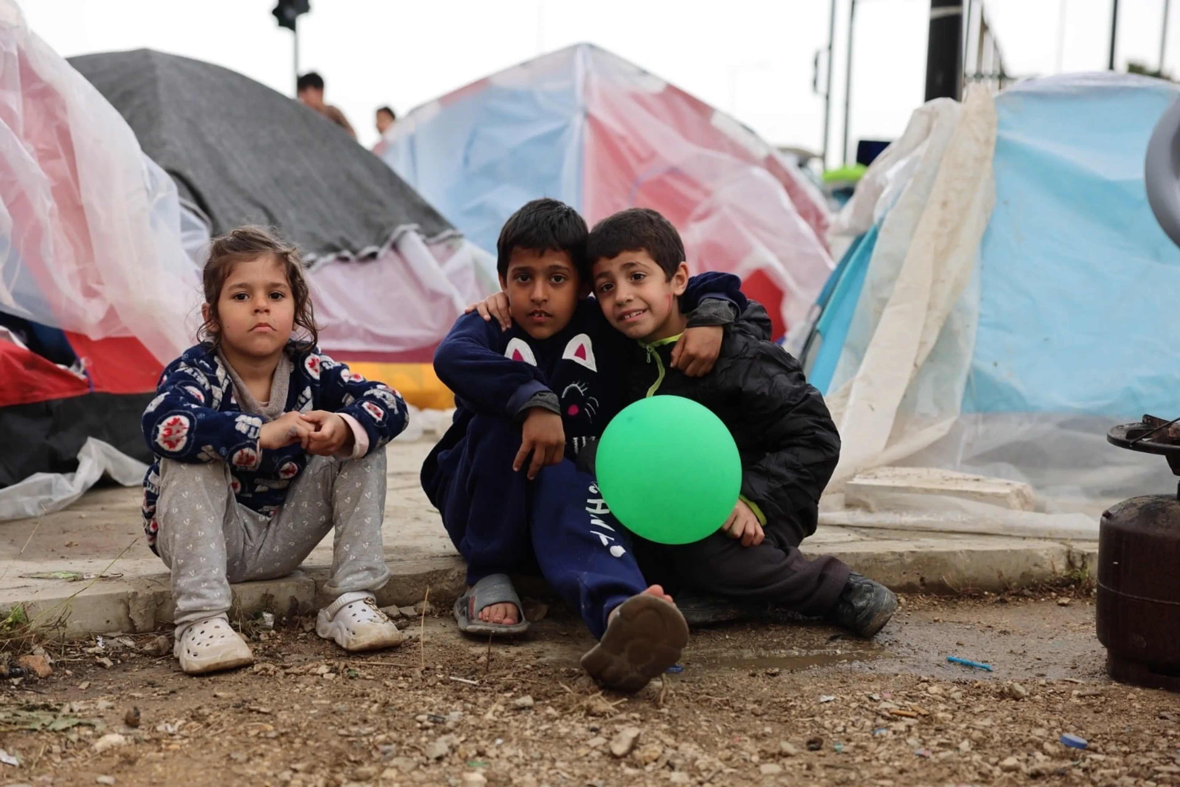 Arjan Lock bezoekt vluchtelingen Libanon voor EO Metterdaad