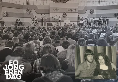 Liefde op de EO-Jongerendag van 1977 – en nu nog steeds bij elkaar: ‘Het begon op de tribune'