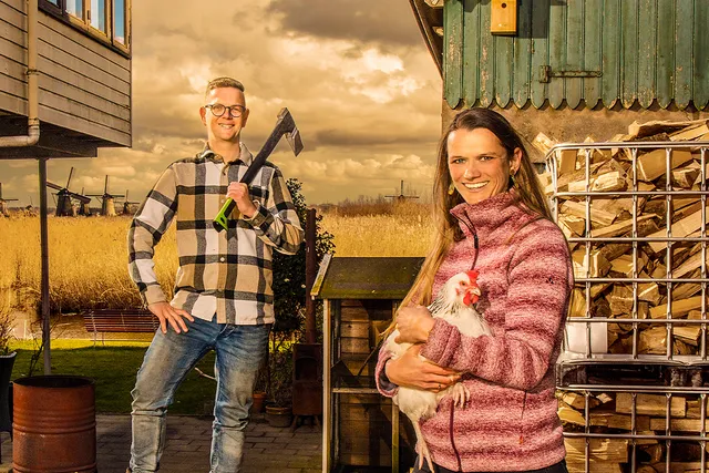 André Stam, die een donornier ontving van echtgenote Jacolien, is oprichter en directeur van Stichting Christian Refugee Relief (CRR) in Nieuw-Lekkerland.