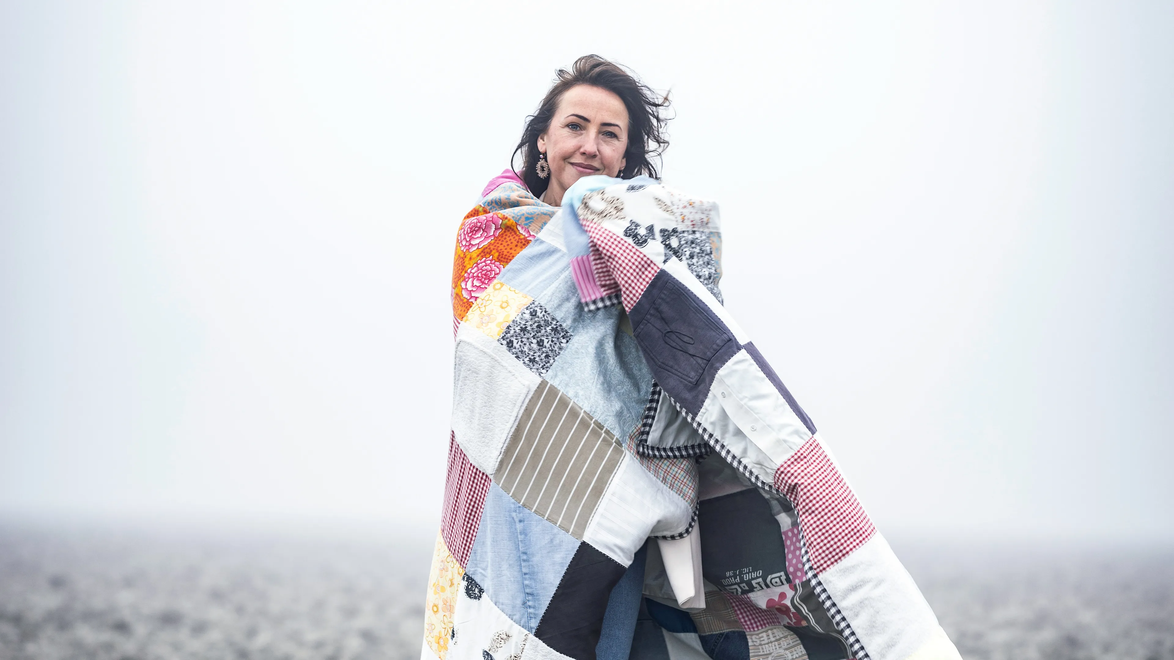 Joke Drost maakt troostdekens