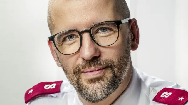 Heilsofficier Martin Brand.