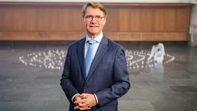 René de Reuver in Nederland zingt op zondag.