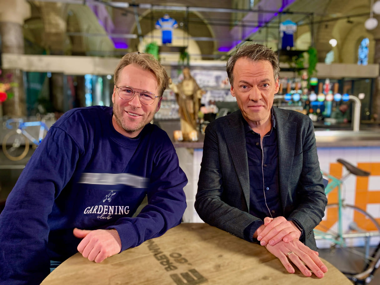 Maarten van Rossem, Leo Alkemade en Rob Jetten in 'Adieu God?'