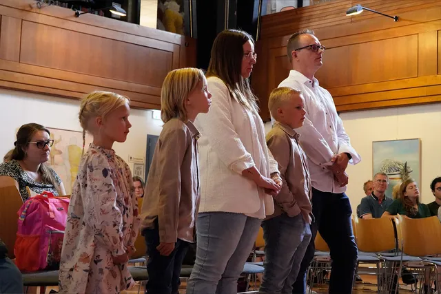 Familie Thoma: dopen met Pasen.