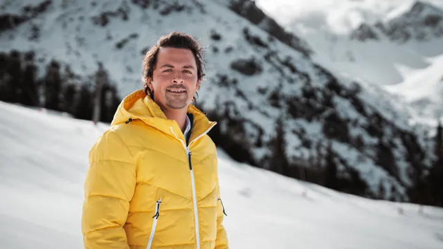 Winter vol liefde: Mike en zijn moeder Monique.