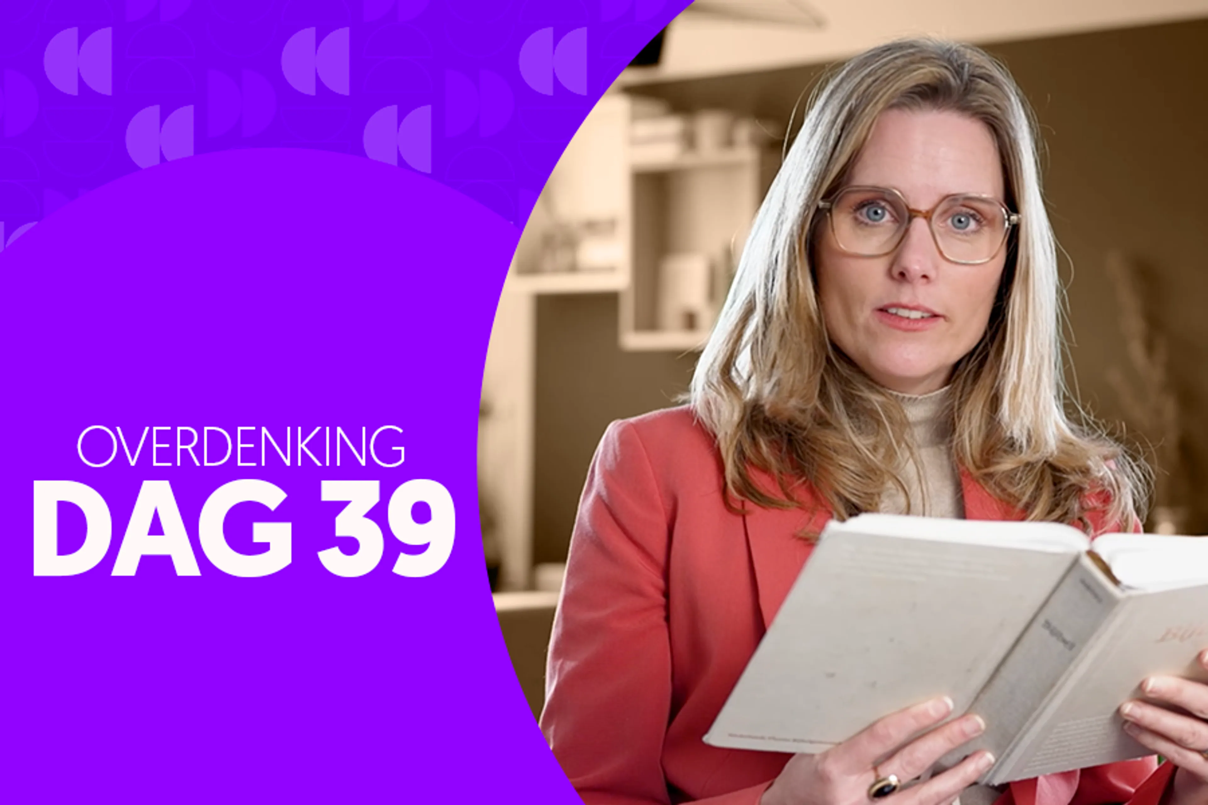 VIDEO | Dag 39 - Wat betekent ‘volbracht’? Almatine Leene duikt in Jezus’ laatste woorden aan het kruis