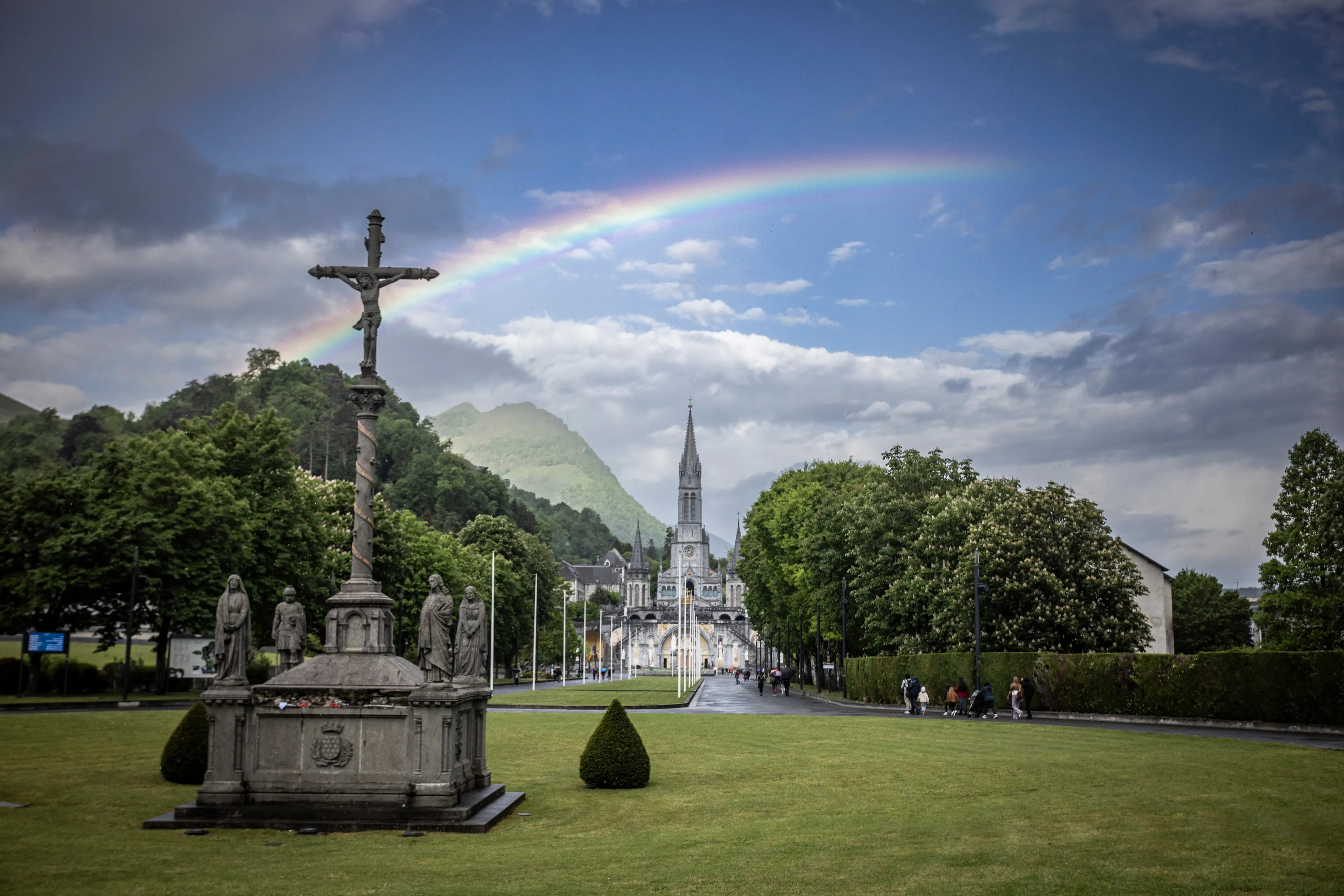 Lourdes, bedevaartsoord, Frankrijk