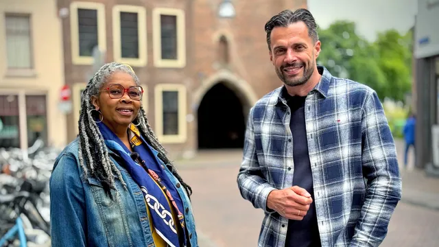 Shirley Campbell heeft zich ingezet om Ketikoti in haar eigen stad, Zwolle, op de kaart te zetten. Zij wandelde met EO-presentator Jurjen ten Brinke door de stad om meer over het slavernijverleden te vertellen.