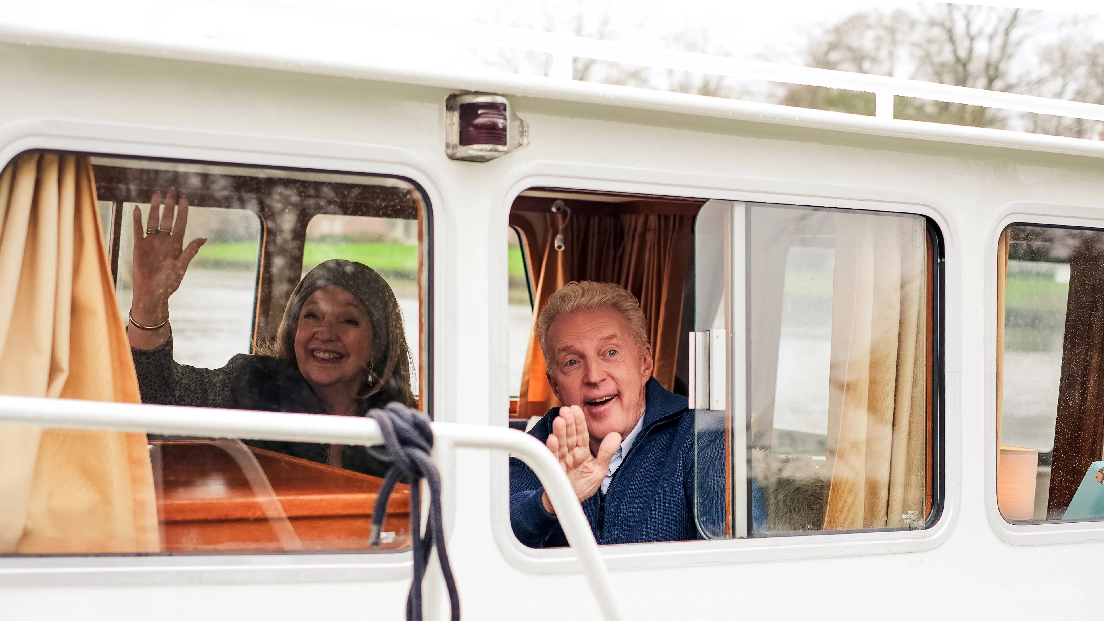 Denkend aan Vlaanderen met André van Duin en Janny van der Heijden.