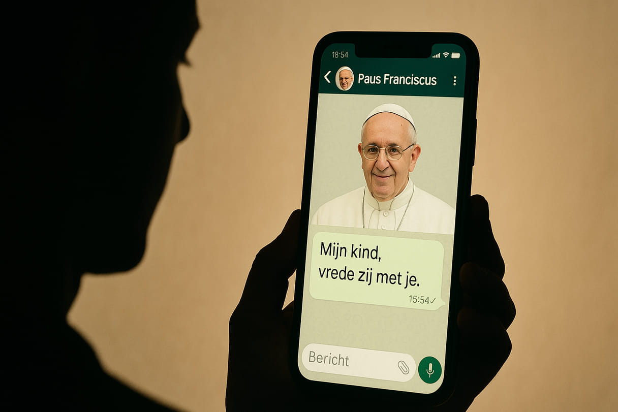 Chatten met Jezus én paus Franciscus?