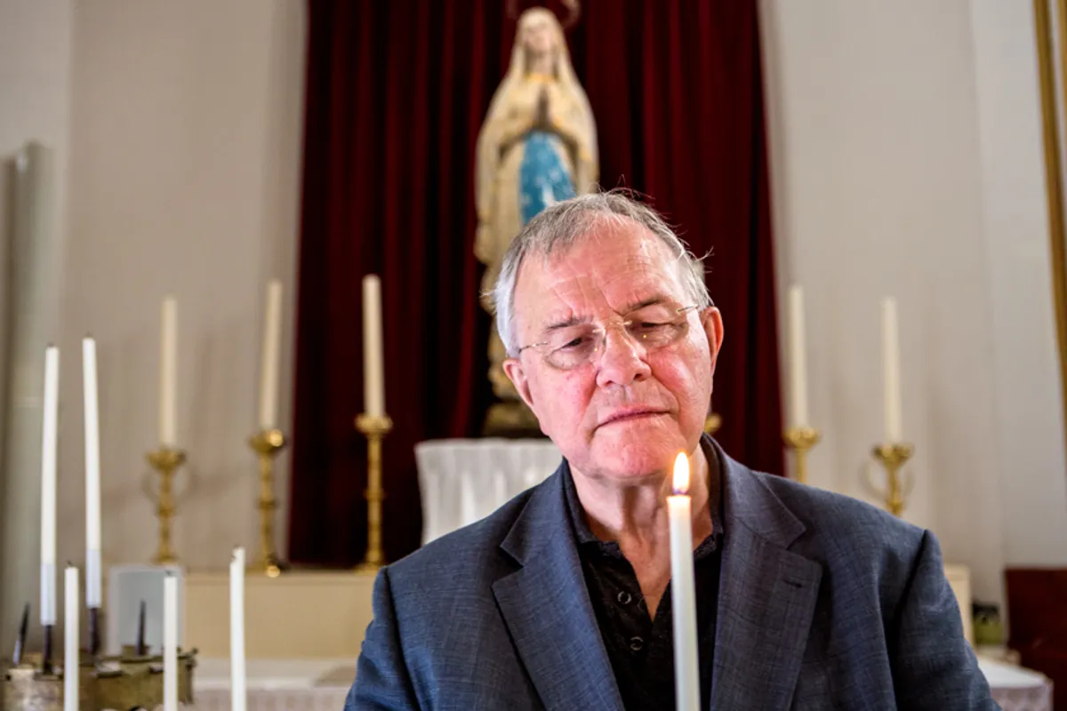 Pastoor Jan Berkhout dacht nog altijd terug aan Volendam