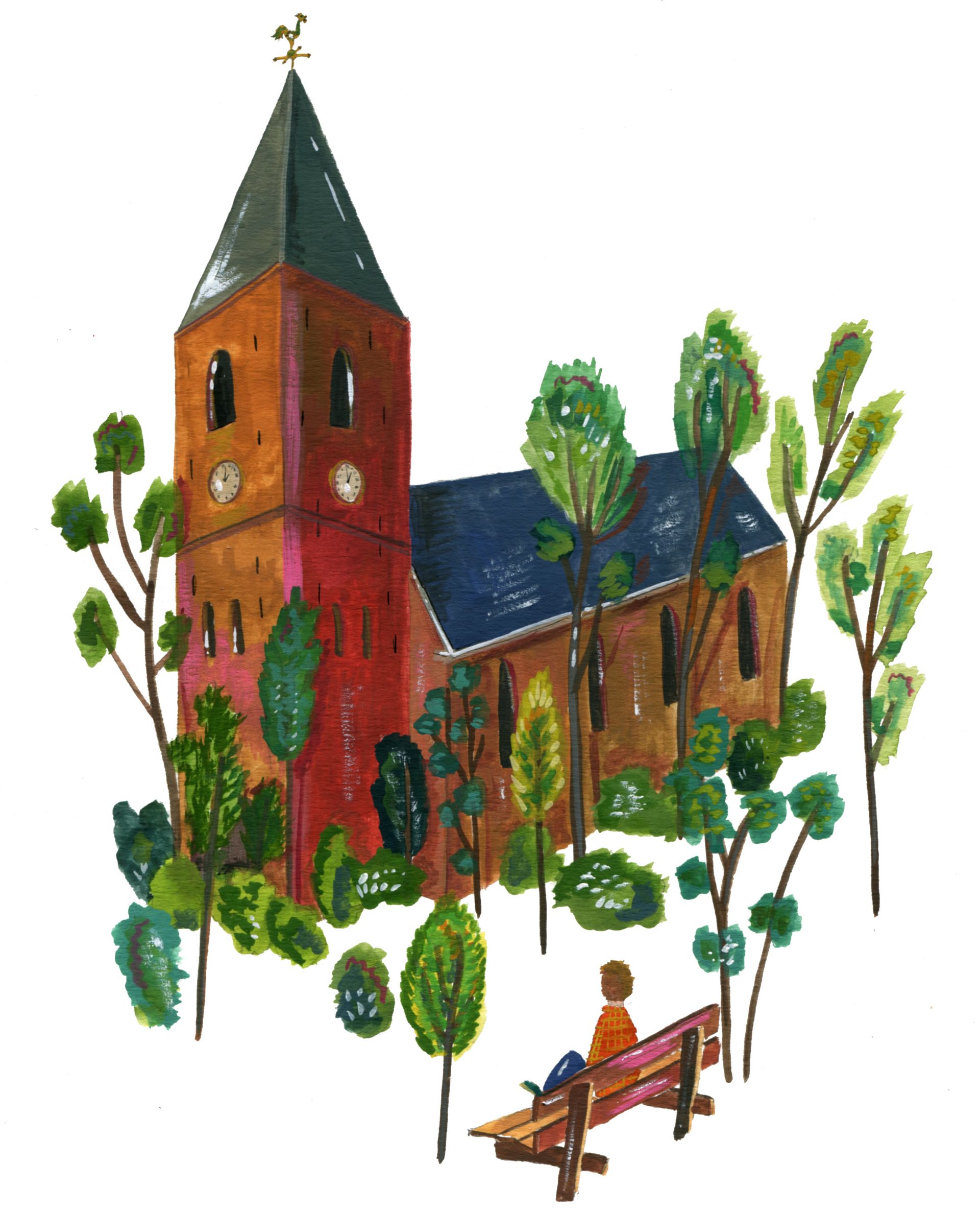Kerk illustratie homoseksualiteit Barneveld