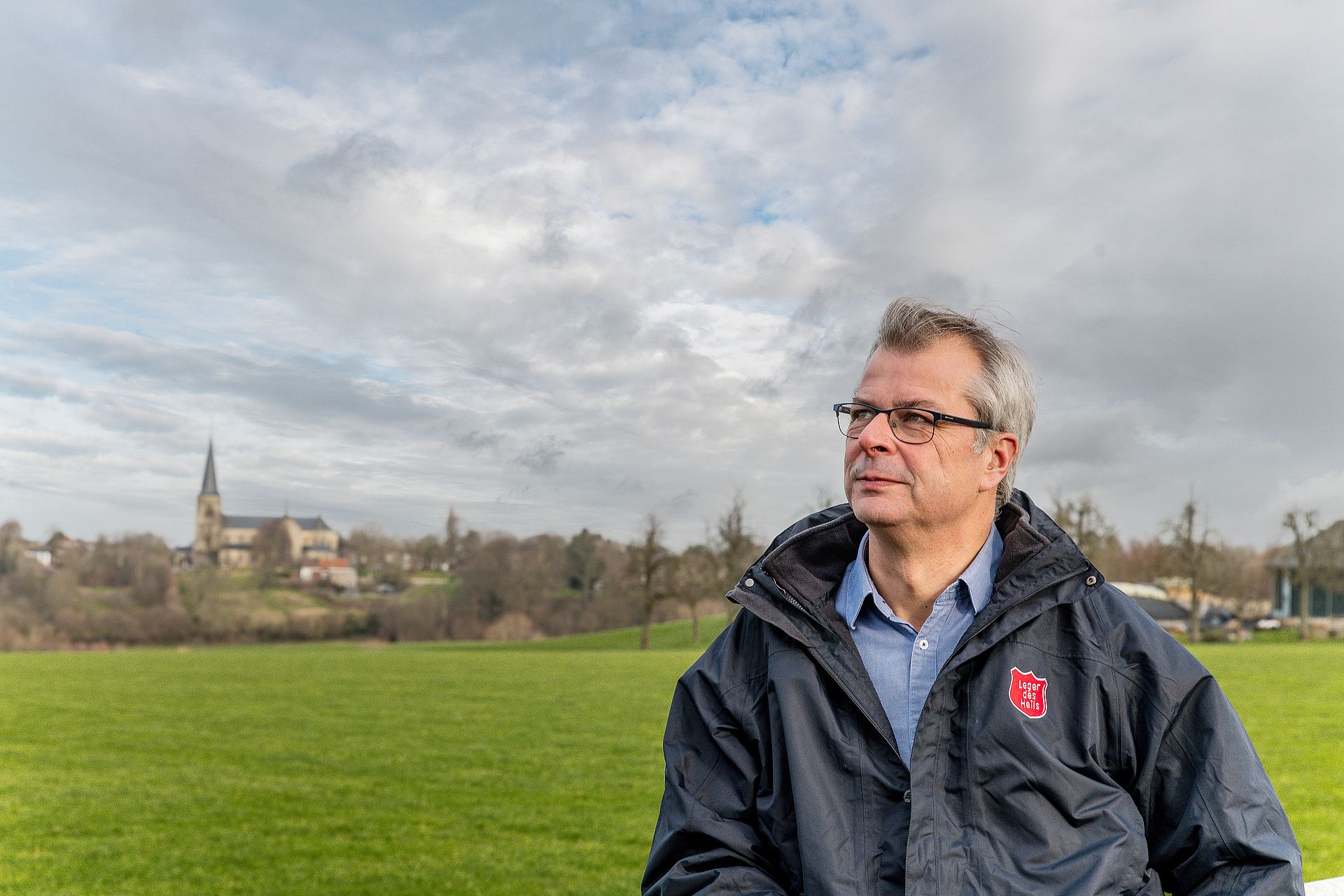 Ron van der Spoel werkt nu in Maastricht als pionier voor het Leger des Heils en is deeltijds te