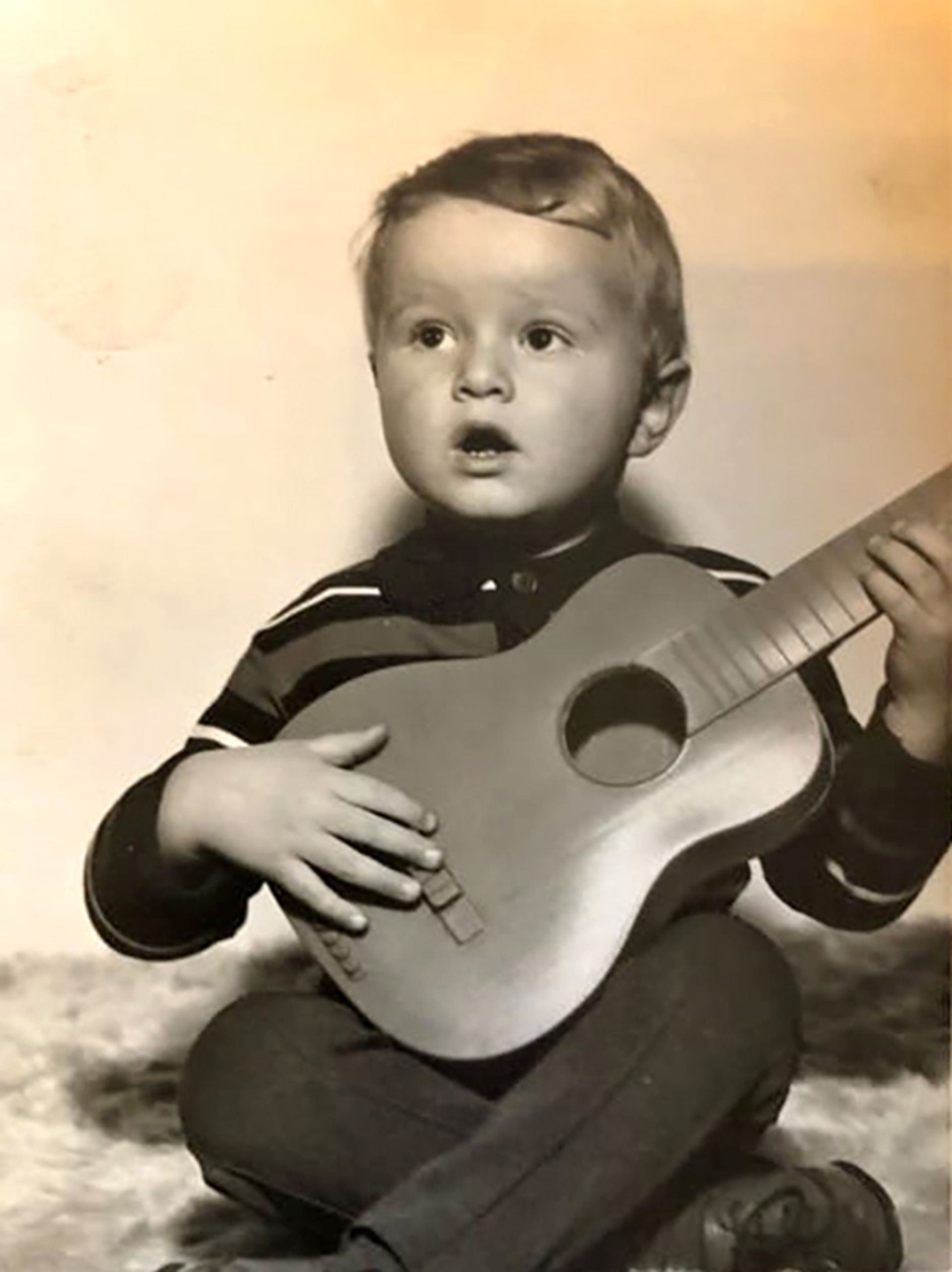 Gert-Jan in zijn jonge jaren.
