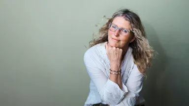 Annet over het verlies van haar man Peter van der Veer