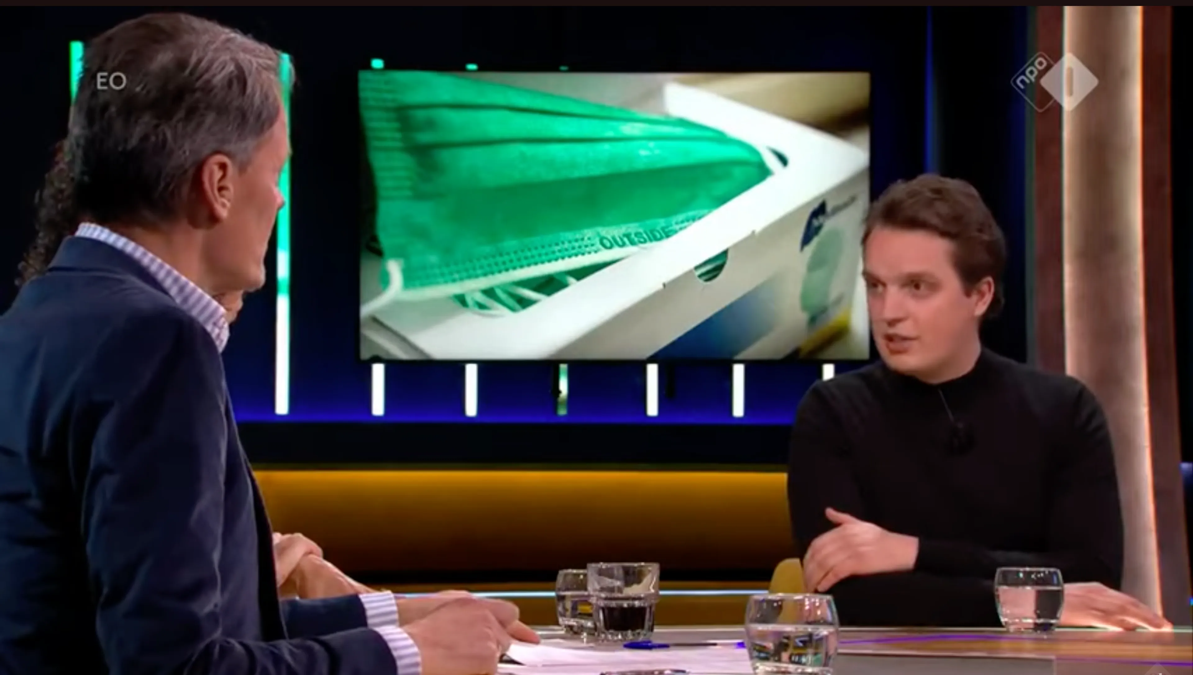 Sywert van Lienden in Op1 over mondkapjesaffaire