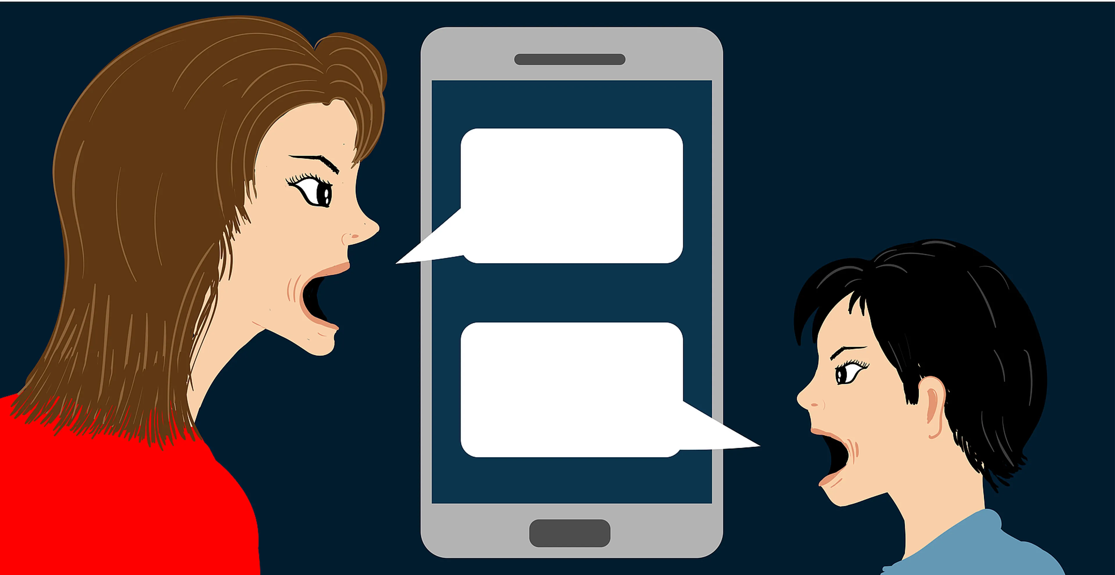 Wat als familieleden uit de appgroep stappen?