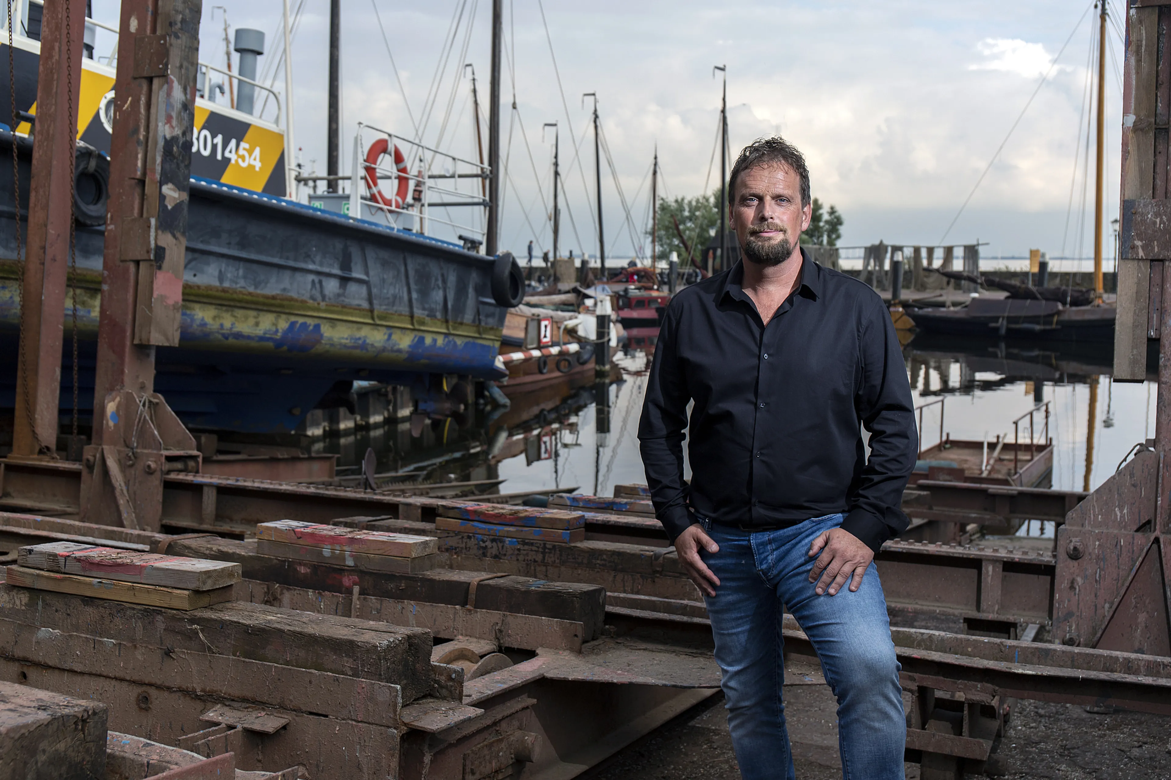 Zanger Lucas Kramer hervond op Urk zijn rust