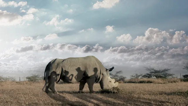 The last male on earth.