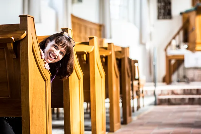 Vragen over God waar ze mee worstelt.