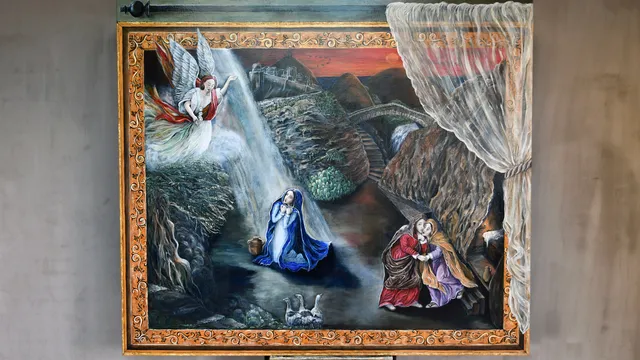 De Nieuwe Vermeer - de drie Maria's aan het graf.