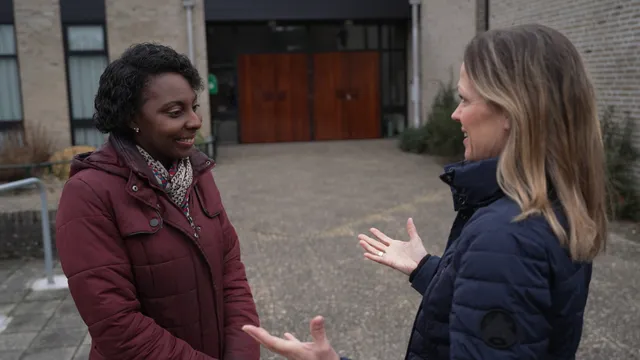 Christine Vos in 'De Verandering'.