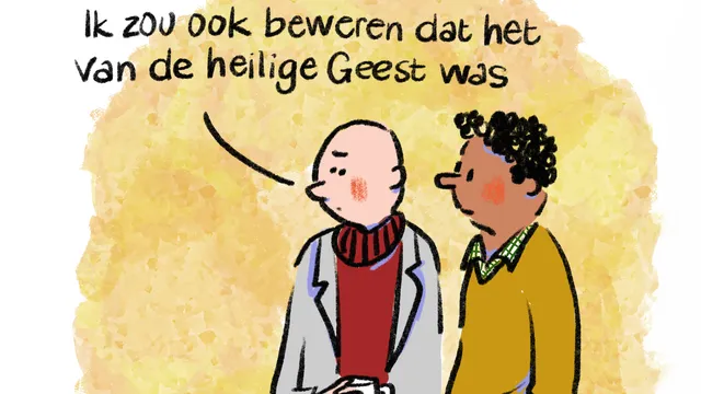 Geroddel in de kerk: de geboorte van Jezus.