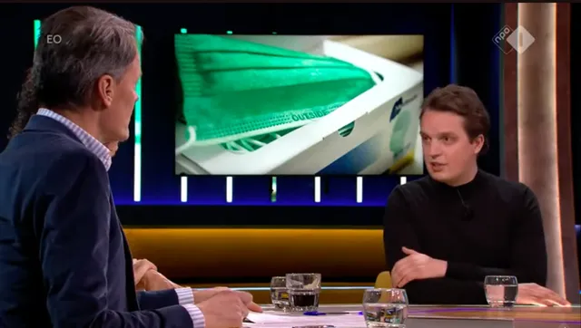 Sywert van Lienden in Op1 over mondkapjesaffaire.