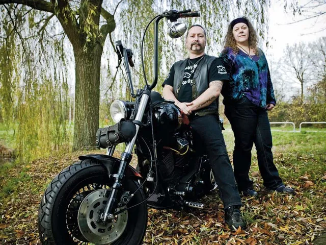 Mauritz en Nora Vlot: christenen in de motorwereld.