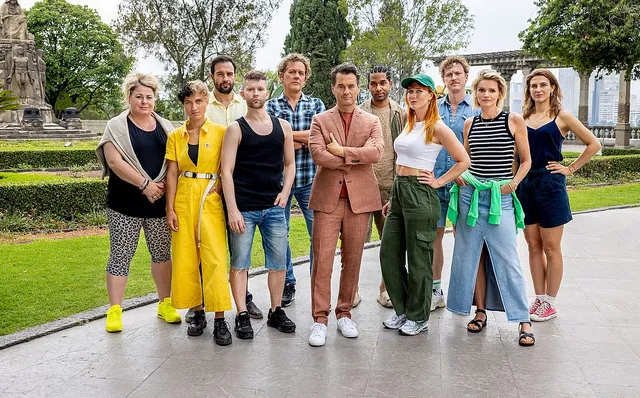 Wie is de Mol, groepsfoto 2024.