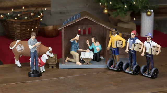 5 bijzondere kerststallen.