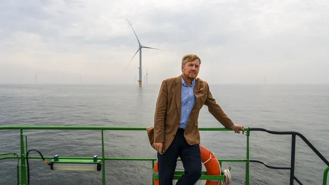 Willem-Alexander bezoekt VN-waterconferentie.