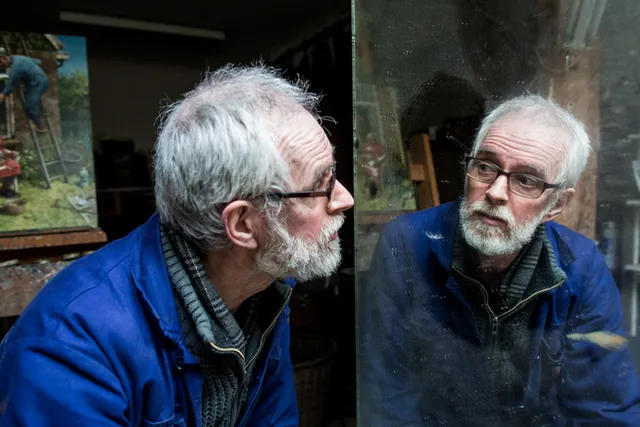 Marius van Dokkum over zijn schilderwerk.