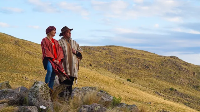 Frans en Mariska Bauer in Argentinië.