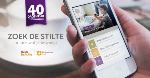 Kerk in Actie komt met vernieuwde app.