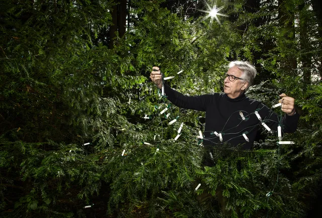 Nederland, Huizen, 25 november 2021
Andries Knevel, presentator en schrijver.