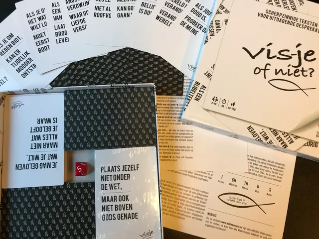 Origineel spel om met elkaar in gesprek te komen.