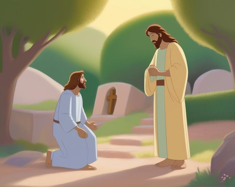 Op drie momenten in de paastijd staat Petrus oog in oog met Jezus